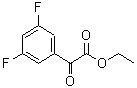 CAS 登录号：208259-57-8， (3,5-二氟苯基)(氧代)乙酸乙酯