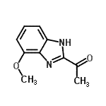 CAS 登录号：208261-87-4， 1-(4-甲氧基-1H-苯并咪唑-2-基)乙酮