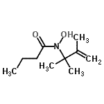CAS 登录号：208343-83-3， N-(2,3-二甲基-3-丁烯-2-基)-N-羟基丁烷酰胺