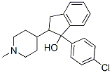 CAS#: 20845-60-7, 1-(4-Chlorophenyl)-2-(1-Methyl-4-Piperidyl)-2,3-Dihydroinden-1-Ol