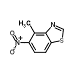 CAS#: 208458-46-2, 4-Methyl-5-Nitro-1,3-Benzothiazole