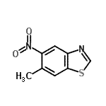 CAS#: 208512-67-8, 6-Methyl-5-Nitro-1,3-Benzothiazole