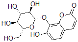 CAS 登录号：20853-56-9， 瑞香素葡糖苷
