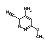 CAS#: 20865-24-1, 4-Amino-6-Methoxy-3-Pyridazinecarbonitrile