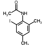 CAS#: 208659-17-0, N-(2-Iodo-4,6-Dimethylphenyl)Acetamide