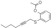 CAS#: 209125-28-0, 2-(2-Heptyn-1-ylthio)-Phenol 1-acetate