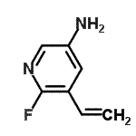 CAS#: 209329-00-0, 6-Fluoro-5-Vinyl-3-Pyridinamine