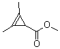CAS 登录号：20939-00-8， 2,3-二甲基-2-环丙烯-1-羧酸甲酯