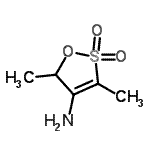 CAS#: 209518-11-6, 3,5-Dimethyl-5H-1,2-Oxathiol-4-Amine 2,2-Dioxide
