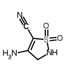CAS#: 209518-15-0, 4-Amino-2,3-Dihydro-1,2-Thiazole-5-Carbonitrile 1,1-Dioxide