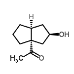 CAS#: 209549-08-6, 1-[(2R,3aS,6aS)-2-Hydroxyhexahydro-3A(1H)-Pentalenyl]Ethanone