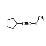 CAS#: 209672-07-1, [(Methylsulfanyl)Ethynyl]Cyclopentane