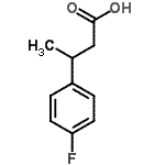 CAS#: 209679-21-0, 3-(4-Fluorophenyl)Butanoic Acid