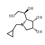 CAS#: 209787-75-7, (2R,3S,4R)-1-(Cyclopropylmethyl)-2-[(1S)-1,2-Dihydroxyethyl]-3,4-Pyrrolidinediol