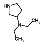 CAS#: 20984-81-0, N,N-Diethyl-3-Pyrrolidinamine