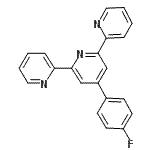 CAS#: 209901-86-0, 4'-(4-Fluorophenyl)-2,2':6',2''-Terpyridine