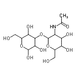 CAS#: 210036-24-1, 3-O-(2-Acetamido-2-Deoxyhexopyranosyl)Hexopyranose