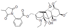 CAS#: 21019-30-7, Methyllycaconitine