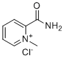 CAS#: 21032-31-5, 1-methylpyridin-1-ium-2-carboxamide chloride