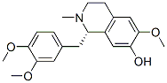 CAS 登录号：21040-59-5， (S)-1-[(3,4-二甲氧基苯基)甲基]-1,2,3,4-四氢-6-甲氧基-2-甲基异喹啉-7-醇