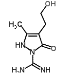 CAS#: 210417-12-2, 4-(2-Hydroxyethyl)-3-Methyl-5-Oxo-2,5-Dihydro-1H-Pyrazole-1-Carboximidamide