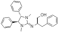 CAS 登录号：210468-90-9， (2R)-2-{[(4S,5S)-1,3-二甲基-4,5-二苯基-2-咪唑烷基亚基]氨基}-3-苯基-1-丙醇