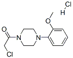 CAS 登录号：21057-39-6， 1-(氯乙酰基)-4-(2-甲氧基苯基)哌嗪盐酸盐