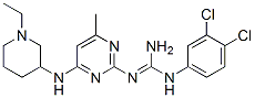 CAS#: 21062-28-2, 1-(3,4-Dichlorophenyl)-2-[4-[(1-Ethyl-3-Piperidyl)Amino]-6-Methyl-Pyrimidin-2-Yl]Guanidine