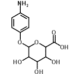 CAS#: 21080-66-0, 4-Aminophenyl hexopyranosiduronic acid