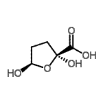 CAS#: 210823-26-0, (2S,5R)-2,5-Dihydroxytetrahydro-2-Furancarboxylic Acid