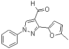 CAS 登录号：210825-08-4， 3-(5-甲基-2-呋喃基)-1-苯基-1H-吡唑-4-甲醛