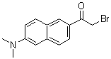 CAS 登录号：210832-86-3， 2-溴-1-[6-(二甲基氨基)-2-萘基]乙酮