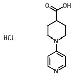 CAS#: 210962-09-7, 1-(4-Pyridinyl)-4-Piperidinecarboxylic Acid Hydrochloride (1:1)