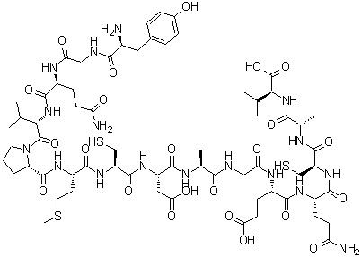 CAS#: 210978-19-1, L-Tyrosylglycyl-L-Glutaminyl-L-Valyl-L-Prolyl-L-Methionyl-L-Cysteinyl-L-alpha-Aspartyl-L-Alanylglycyl-L-alpha-Glutamyl-L-Glutaminyl-L-Cysteinyl-L-Alanyl-L-Valine