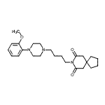 CAS#: 21103-03-7, 8-{4-[4-(2-Methoxyphenyl)-1-Piperazinyl]Butyl}-8-Azaspiro[4.5]Decane-7,9-Dione