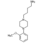 CAS 登录号：21103-33-3， 4-[4-(2-甲氧基苯基)-1-哌嗪基]-1-丁胺