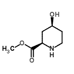 CAS#: 211058-81-0, Methyl (2R,4S)-4-Hydroxy-2-Piperidinecarboxylate