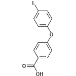CAS 登录号：21120-69-4， 4-(4-碘苯氧基)苯甲酸