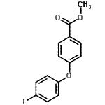 CAS 登录号：21120-76-3， 甲基4-(4-碘苯氧基)苯甲酸酯