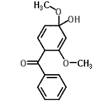 CAS#: 21147-23-9, (4-Hydroxy-2,4-Dimethoxy-2,5-Cyclohexadien-1-Yl)(Phenyl)Methanone