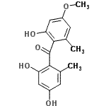 CAS#: 21147-34-2, (2,4-Dihydroxy-6-Methylphenyl)(2-Hydroxy-4-Methoxy-6-Methylphenyl)Methanone