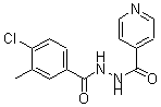 CAS#: 21150-05-0, N(1)-Isonicotinoyl-N(2)-3-Methyl-4-Chlorobenzoylhydrazine