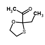 CAS 登录号：211740-04-4， 1-(2-乙基-1,3-氧硫杂环戊烷-2-基)乙酮