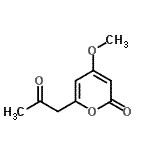 CAS#: 21179-76-0, 4-Methoxy-6-(2-Oxopropyl)-2H-Pyran-2-One