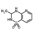 CAS#: 211809-19-7, 3-Methyl-3,4-Dihydro-2H-Pyrido[2,3-e][1,2,4]Thiadiazine 1,1-Dioxide