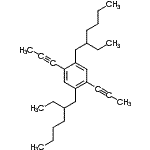CAS#: 211809-67-5, 1,4-Bis(2-Ethylhexyl)-2,5-Di(1-Propyn-1-Yl)Benzene