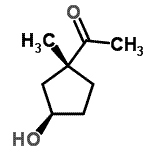 CAS 登录号：211875-85-3， 1-[(1R,3R)-3-羟基-1-甲基环戊基]乙酮