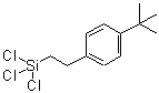 CAS#: 211925-40-5, Trichloro{2-[4-(2-Methyl-2-Propanyl)Phenyl]Ethyl}Silane