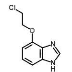 CAS#: 212062-44-7, 4-(2-Chloroethoxy)-1H-Benzimidazole