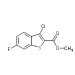 CAS#: 21211-20-1, Methyl 3-Chloro-6-Fluoro-1-Benzothiophene-2-Carboxylate